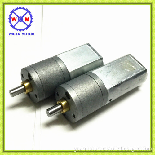 Mini brushed 7mm D cut high torque low noise dc 6v geared motor